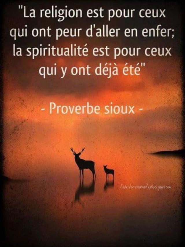 Proverbe sioux